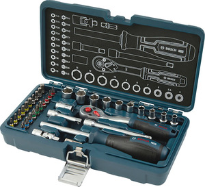 Bosch Set čegrtaljke 1/4", 37 kom 1600A03AC7