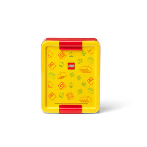 LEGO kutija za užinu Umetnost kockica: Crveno-žuta 40520804