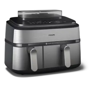 Philips friteza na vruć vazduh sa dve korpe NA555/00, 2750W, 9l