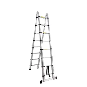 SuperStep Duple Aluminijumske Teleskopske Merdevine 2,8+2,8 XL