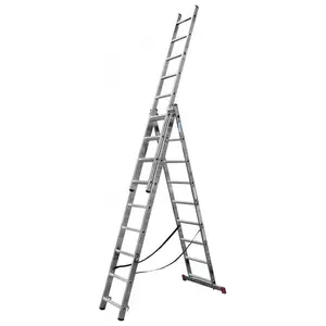 KRAUSE Corda Trodelne Aluminijumske Merdevine 3x9 - 5,3m