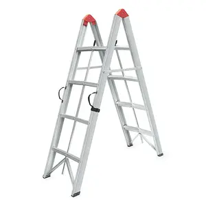 SuperStep Duple Sklopive Štapne Alu Merdevine 2x4 158cm