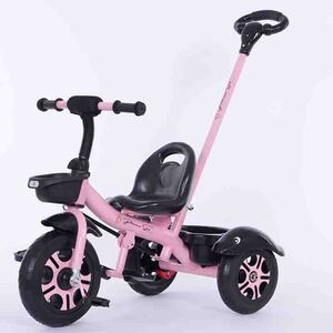Dečiji tricikl roze titanium gume premium oprema 13939
