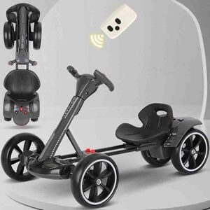 Dečiji karting na akumulator crni kt001 13716