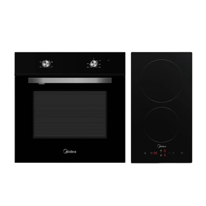 Midea ugradna rerna MD65M40M0-00 + Ugradna domino ploča MCH300D111K0