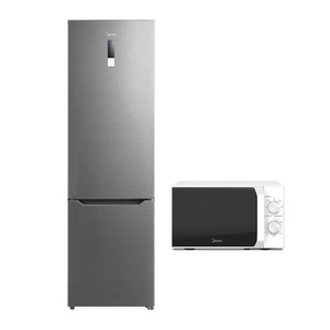 Midea Kombinovani frižider MDRB489FGE02OE + Midea Mikrotalasna rerna MM20CF2E