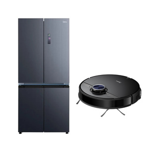 Midea Side by side frižider MDRM706BIE70 + Midea robot usisivač S8+