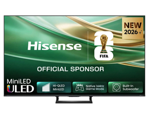 Hisense Mini-LED TV 75" 75E8S, 4K Ultra HD, VIDAA Smart OS