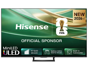 Hisense Mini-LED TV 55" 55E8S, 4K Ultra HD, VIDAA Smart OS