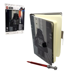 LEGO® Star Wars™ dnevnik Dart Vejder sa gel olovkom u obliku svetlosne sablje 53492