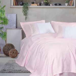 Dekordom Posteljina cb set serenity bamboo saten sa prekrivačem - spruce