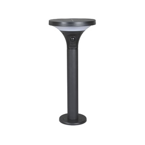 Eurolamp solarna lampa sa senzorom pokreta, 3.8w, 500lm, 3cct, crna 145-20863