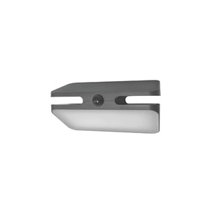Solarna zidna lampa sa senzorom pokreta, 7w, 700lm, 4000k, crna 145-20828