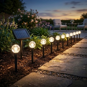 Solarni led ubadajući niz 1.8 m, 10 lampi 13489-11415
