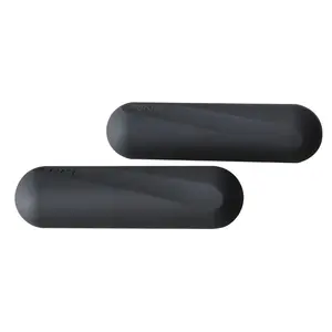 RING pilates fitnes bučice -silikon 1x1 kg black RX LKW-684-1 kg