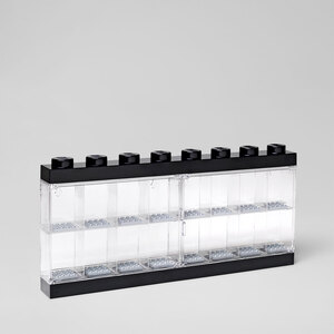 LEGO izložbena polica za 16 minifigura: Crna 40660003