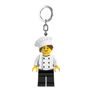 LEGO Minifigure privezak za ključeve sa svetlom: Šefica kuhinje LGL-KE218H