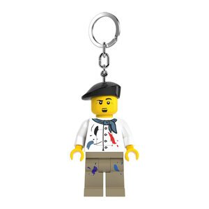 LEGO Minifigure privezak za ključeve sa svetlom: Umetnik LGL-KE216H