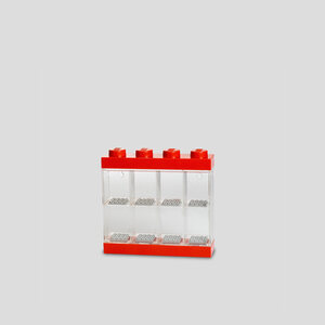 LEGO izložbena polica za 8 minifigura: Crvena 40650001