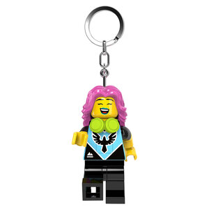 LEGO Minifigure privezak za ključeve sa svetlom: Gejmerka LGL-KE229H