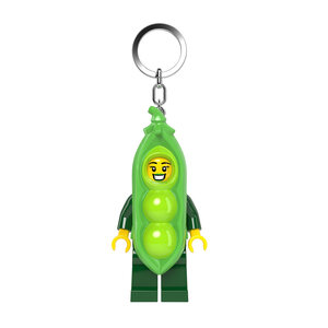 LEGO Minifigure privezak za ključeve sa svetlom: Devojka u grašak kostimu LGL-KE241H