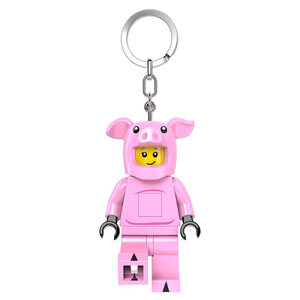 LEGO Minifigure privezak za ključeve sa svetlom: Tip u kostimu praseta LGL-KE212H