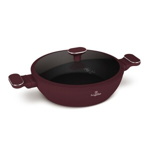 Berlinger Haus plitka šerpa sa poklopcem Leonardo Neo Collection BH-8434S 28cm