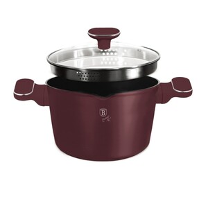 Berlinger Haus šerpa za kuvanje testa sa poklopcem Leonardo Neo Collection BH-8437S 24cm 6l