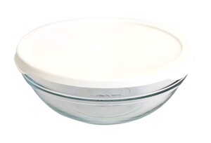 Pasabahce CHEF S Činija 17cm beli poklopac 1,135L