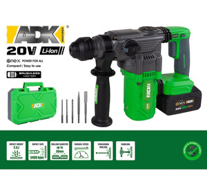 ADK akumulatorska čekić-bušilica 20V SF4E202 (YP20-H30M) ENEX 1 X 4.0AH