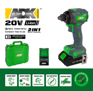 ADK akumulatorski udarni odvijač 20V SF4F110 ENEX 1 x 2.0AH