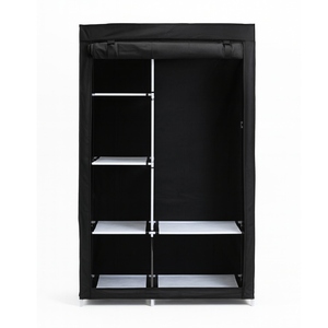 Livora prenosivi garderober 165x175cm, crna