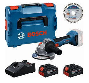 Bosch Aku-ugaona brusilica 18V GWS + 2x 4.0Ah 0615A500E7