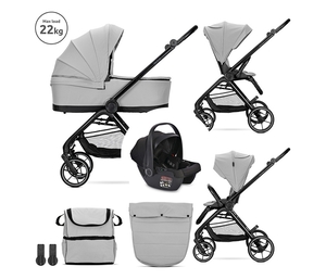 LORELLI KOLICA ZA BEBE VENICE 3U1 (22KG MAX) - GREY