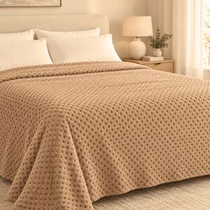 Dekordom Prekrivač softy 200x200 - beige