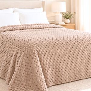 Dekordom Prekrivač softy 200x200 - cappuccino