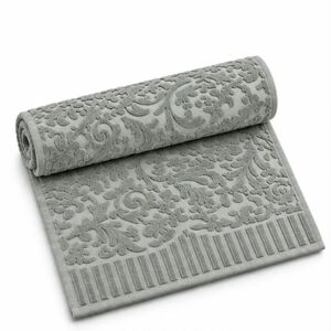 Dekordom Peškir floral 70x120 - sage grey