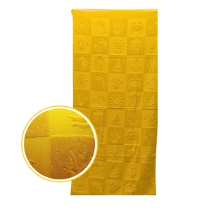 Dekordom Plažni peškir beach master - 70x150 - shell golden