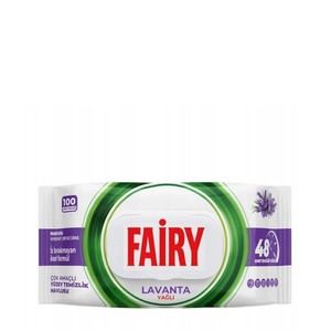 Fairy vlažne maramice za čišćenje površina 100/1 lavanda