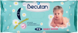 Becutan vlažne maramice 72/1
