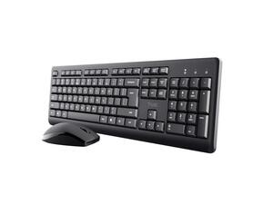 Tastatura+miš TRUST Primo bežicni set/US/crna