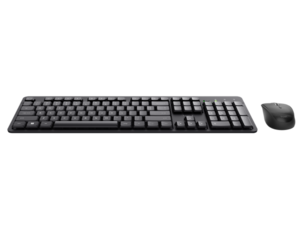 Tastatura+miš TRUST ODY II bežicni set/Silent/SRB/crna