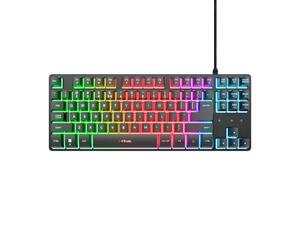 Tastatura TRUST GXT833 THADO žicna/RGB/TKL/SRB/gaming/crna