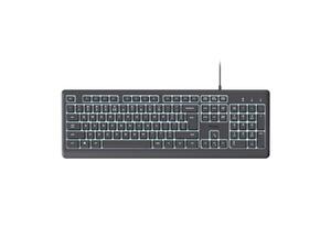 Tastatura TRUST Primo Illuminated žicna/SRB/osvetljenje/crna