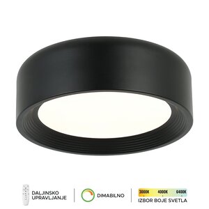 Forma LED plafonska lampa F2096-51C BK