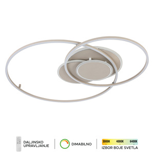Forma LED plafonska lampa F2105-36C BE