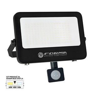 Forma LED reflektor sa senzorom CCT LRH-30S BK