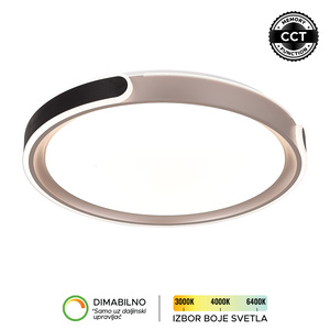 Forma LED plafonjera LP-407-70R BK+RG