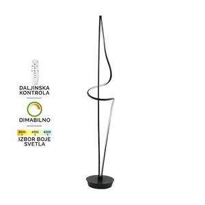 Forma LED podna lampa F2028-42F BK