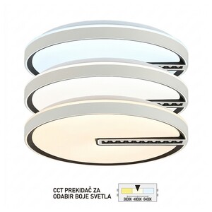 Forma LED plafonjera LP-405-36X BK